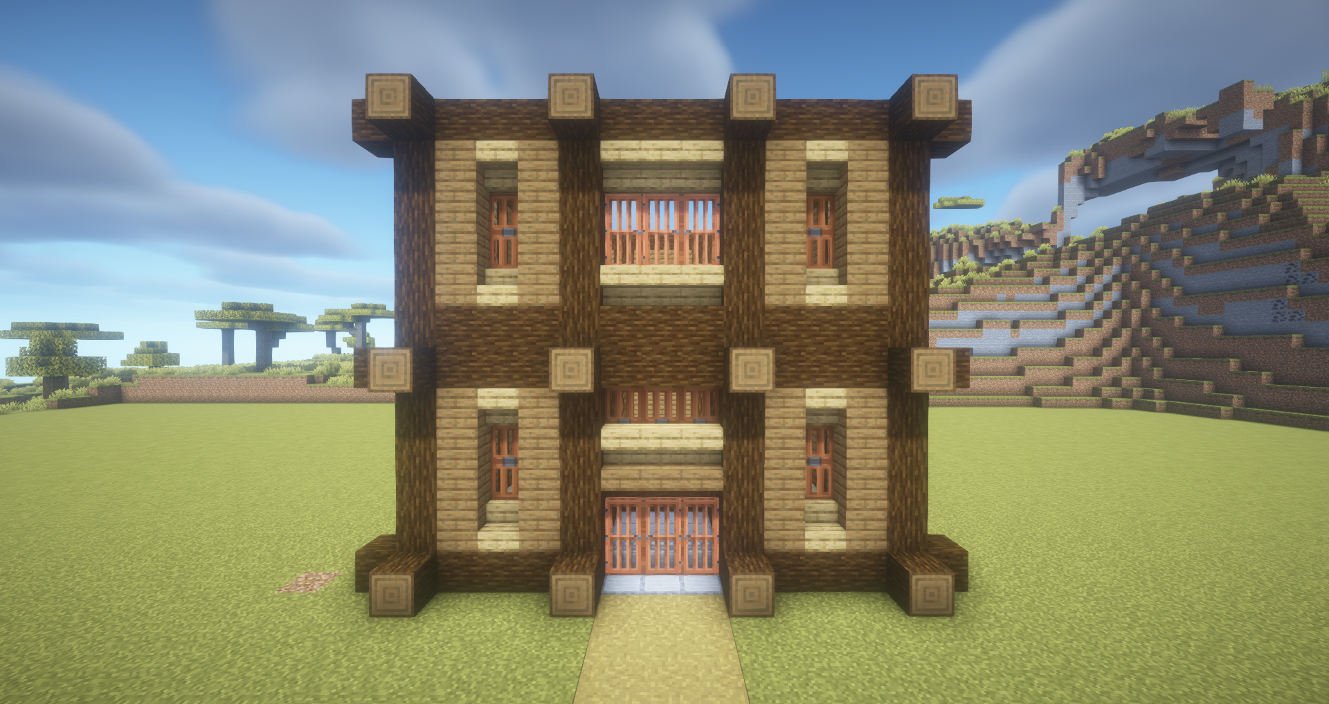 【Minecraft建築】1.21 和風のお家の作り方 - Minecraft 装飾屋さん